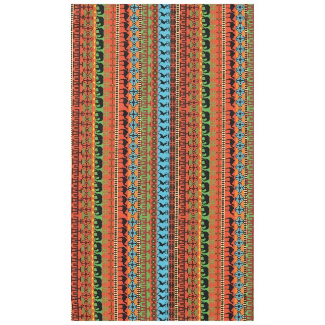 Mantel Elegante africano - Kwanzaa Tablecover (Anverso)
