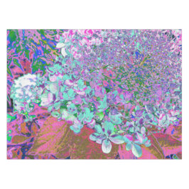 Mantel Elegante Aqua y Purple Limelight Hydrangea Detalle