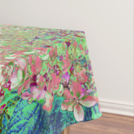 Mantel Elegante Coral y Chartreuse Limelight Hydrangea