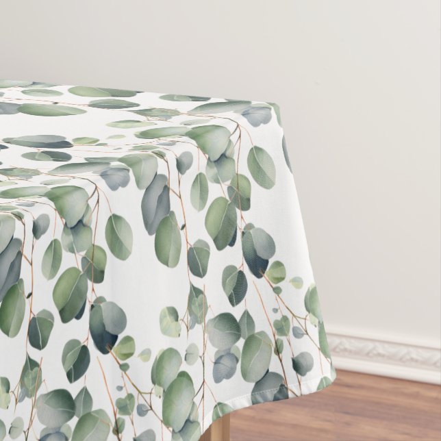 Mantel Elegante Eucalyptus deja a la corredora de mesa de (In Situ)