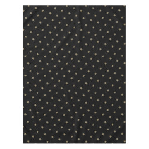 Mantel Elegante festivo negro del modelo de estrellas de