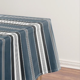 Mantel Elegante franja de patinaje francés gris azul