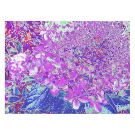 Mantel Elegante hidrangea liga púrpura y azul