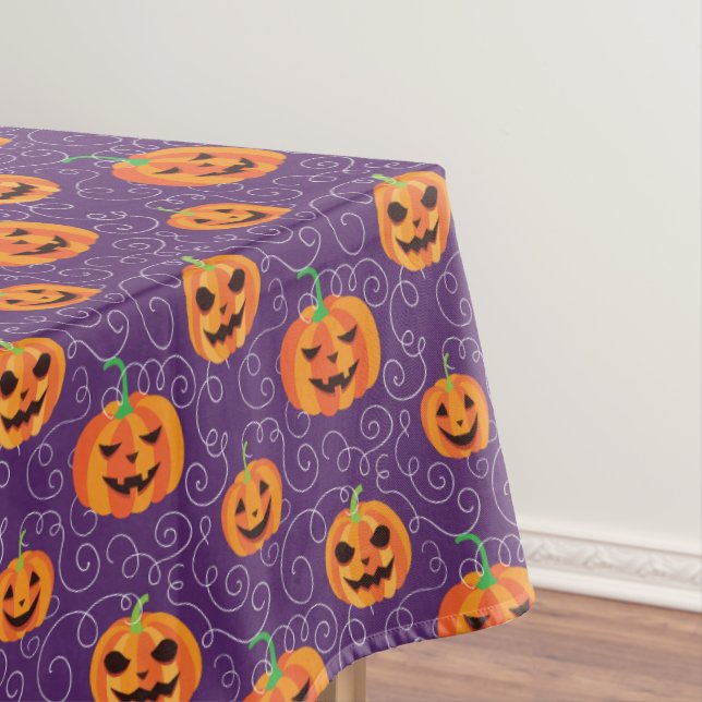 Mantel Elegante Jack O' Lanterns (In Situ)