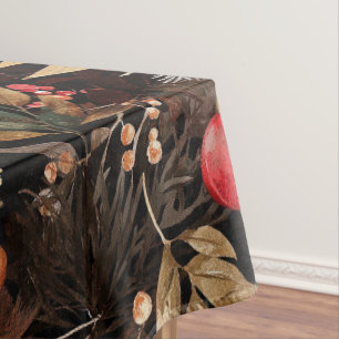 Mantel Elegante manzana floral cae a Apple navideña