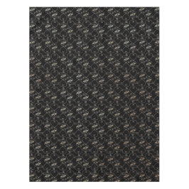 Mantel Elegante patrón de Corazones y Claves de Oro Moder