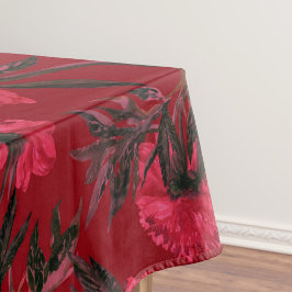 Mantel Elegante patrón decorativo floral acuarela 