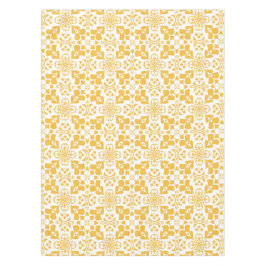 Mantel Elegante patrón floral amarillo Moda Pascua modern