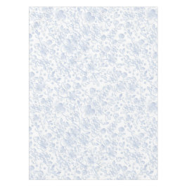 Mantel Elegante patrón Floral Blanco Hibiscus Daisies|