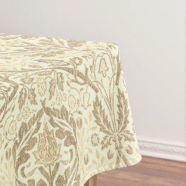 Mantel Elegante patrón floral en sepia bronceado