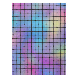 Mantel Elegante Patrón moderno de mosaicos de colores en 