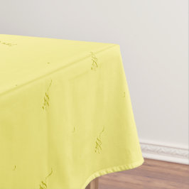 Mantel Elegante Personalizado verano amarillo