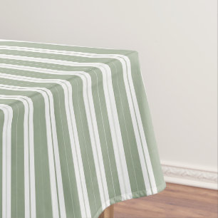Mantel Elegante Rústica Sage Green Huella Media