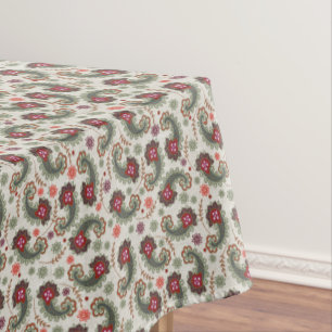 Mantel Elegante tela de mesa de paisley de vacaciones