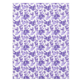 Mantel Elegante venado periwinkle azul veneciano venado