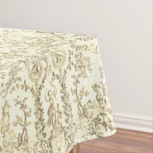 Mantel Elegante y elegante tocador beige vintage