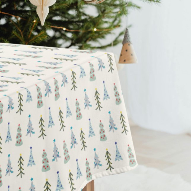 Mantel Elegantes árboles de Navidad escandinavos (Subido por el creador)