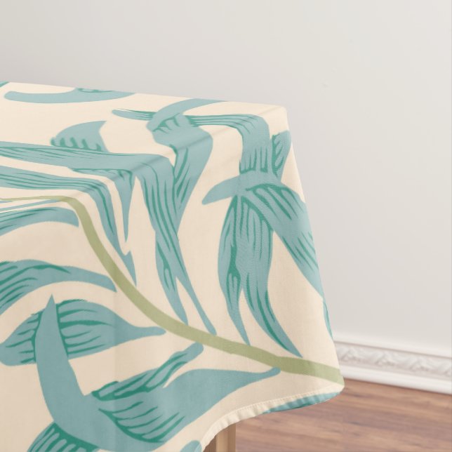 Mantel Elegantes hojas de jardín (In Situ)