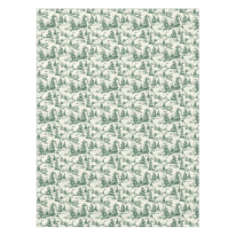 Mantel Elegantes Navidades de campo franceses con toile v