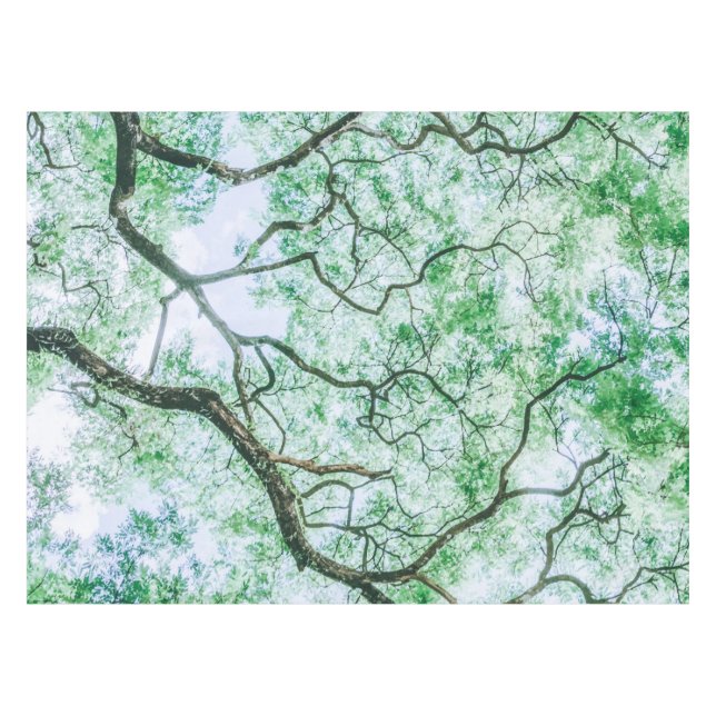 Mantel Elegantes pero espeluznantes hojas y ramas mantele (Frente (Horizontal))