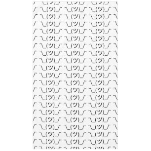 Mantel Emoticon de arbusto ¯\_(ツ)_/ Ø Kaomoji japonés