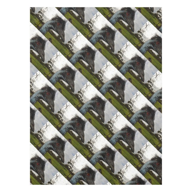 Mantel Emu Twinkle Ojos Australianos, (Anverso)