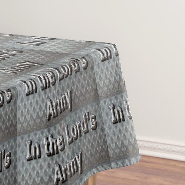 Mantel En Army Tablecloth del señor (In Situ)