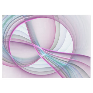 Mantel En movimiento, arte fractal colorido abstracto mod