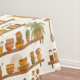 Mantel Encanto de Mesa de Acuarela para Estantes de Despe