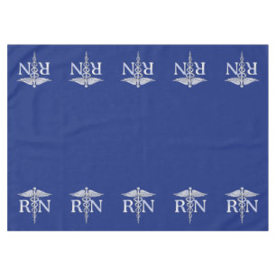 Mantel Enfermera inscrita RN Caduceus Design