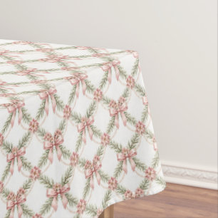 Mantel Enrejado de Navidad Pink Coquette Pinkmas