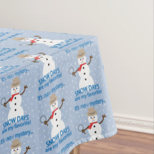 Mantel Es un misterio de detective de muñeco de nieve