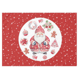 Mantel Escandinavia Santa Claus Red Medium