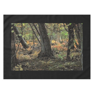 Mantel Escena forestal de otoño