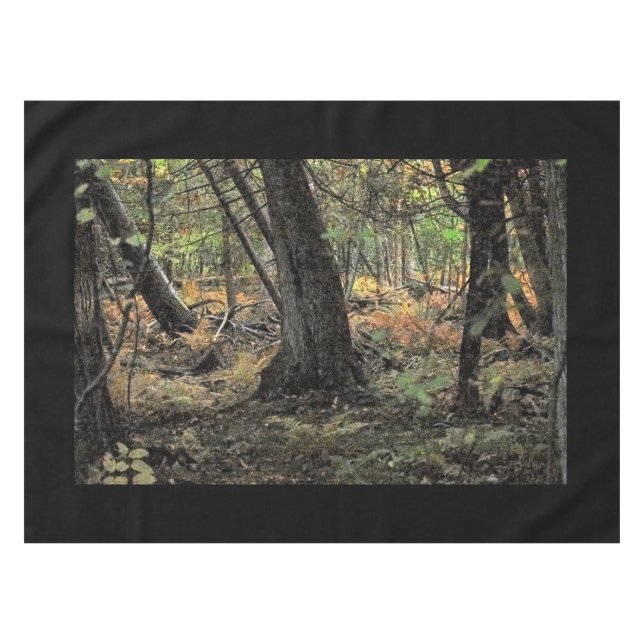 Mantel Escena forestal de otoño (Frente (Horizontal))