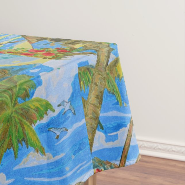 mantel escena tropical (In Situ)