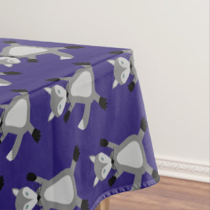 Mantel Espantoso Lobo De Halloween Patterado
