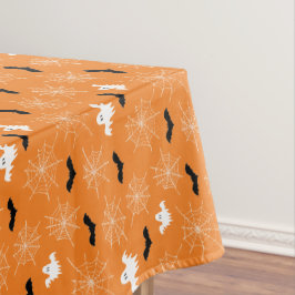 Mantel Espeluznante Patrón De Halloween En Un