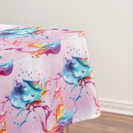 Mantel Esplusa de pintura arco iris