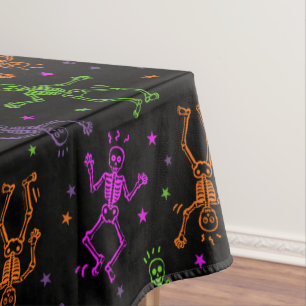 Mantel Esqueletos de baile de Halloween