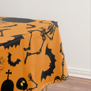 Mantel Esqueletos de Halloween Danza macabra
