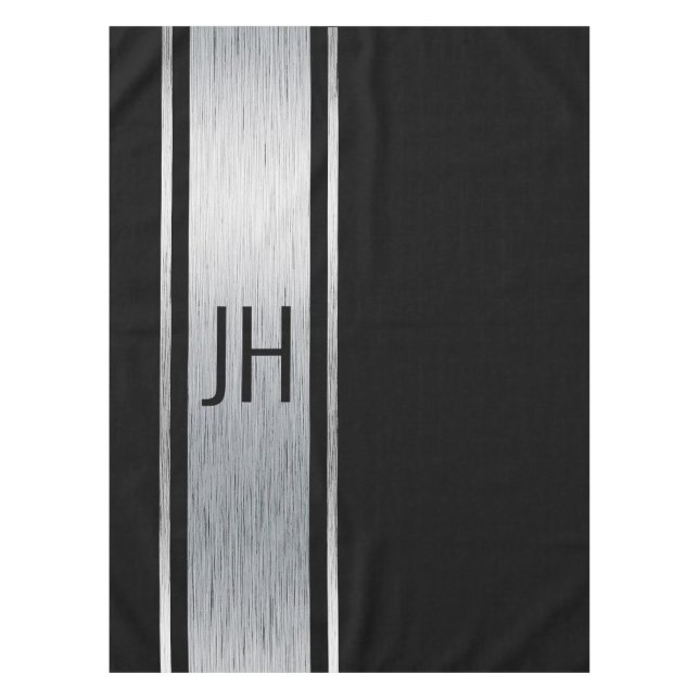 Mantel Esta fiesta de soltero de noble de blanco y negro (Anverso)