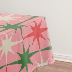 Mantel Estallidos de estrellas de Navidad retro modernida