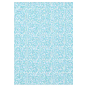Mantel Estampado de cebra azul y blanco en negrita