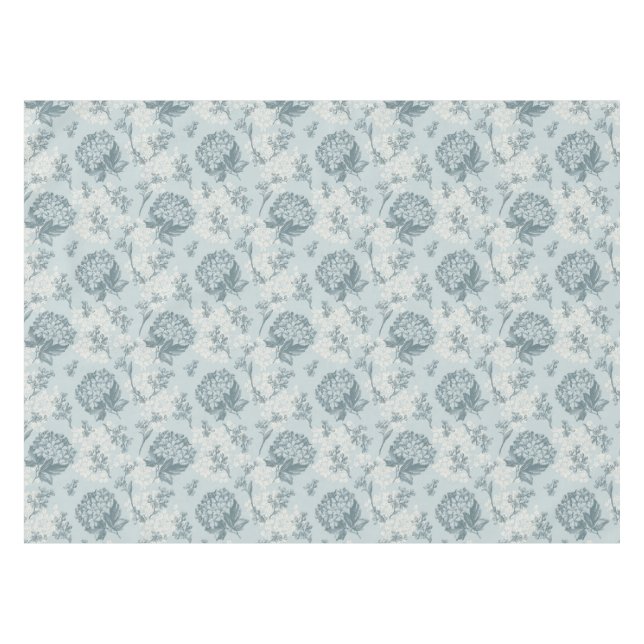 Mantel Estampado de flores retro con las flores del (Frente (Horizontal))