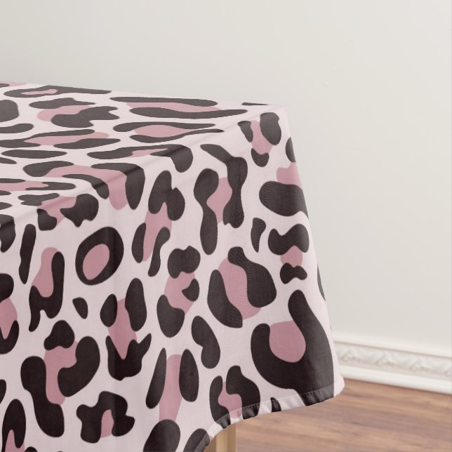 Mantel Estampado de leopardo en oro rosa (In Situ)
