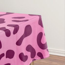 Mantel Estampado de leopardo rosa elegante