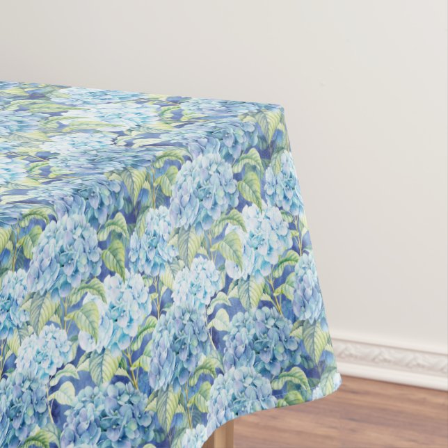 Mantel Estampado de plores azul hermoso del Hydrangea (In Situ)