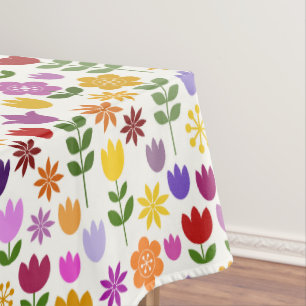 Mantel Estampado de plores escandinavo del estilo