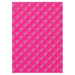 Mantel Estilo Brillante Listón Rosa de Concienciación Fuc